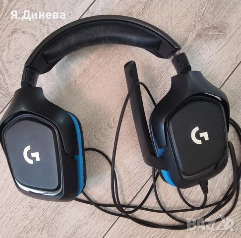 Слушалки Logitech G432, снимка 4 - Слушалки за компютър - 54196096
