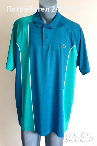 Lacoste Sport X Novac Djokovic Regular Fit Mens Size 7 - 2XL - XL 2бр ОРИГИНАЛ! Мъжки Тениски!, снимка 8 - Тениски - 54091858