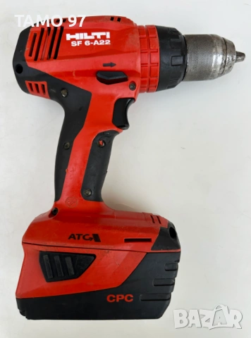 Hilti SF 6-A22 ATC - Акумулаторен винтоверт 2x22V 5.2Ah перфектен!, снимка 3 - Винтоверти - 54209270