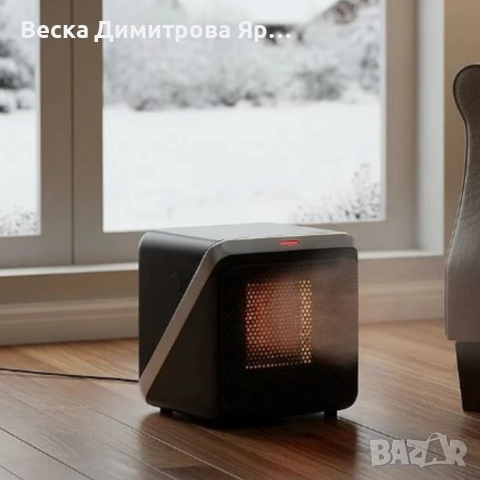 Отоплителна печка с вентилатор Rosberg R51970K, 500W , снимка 2 - Печки, фурни - 52176629