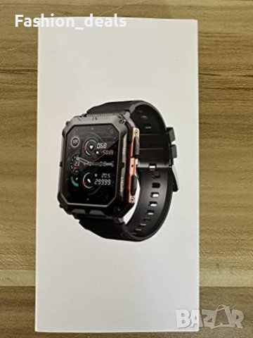 Нов Интелигентен военен часовник за мъже iOS Android циферблати за повиквания Подарък, снимка 3 - Мъжки - 42234623