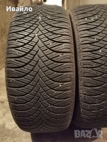 Продавам 2 броя всезони гуми 245.45.18 дот 2023 Goodyear , снимка 2 - Гуми и джанти - 54156246