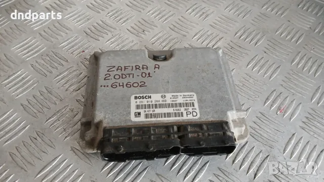 Компютър Opel Zafira 2.0 DTI 2001 0281010268 24417169 Zafira A (1999-2005)