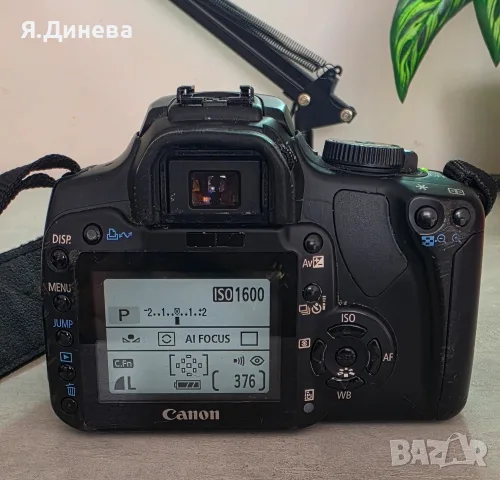 Фотоапарат Canon EOS 400D, снимка 5 - Фотоапарати - 56452823