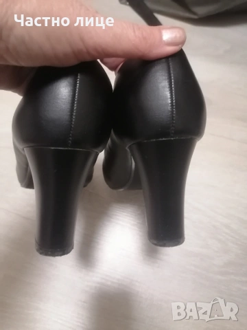 38н.Елегантни дамски обувки, ток 8 см, стелка 24,5 см. , снимка 5 - Дамски елегантни обувки - 54208059