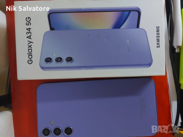 Samsung Galaxy A34 5G, снимка 4 - Samsung - 51852283