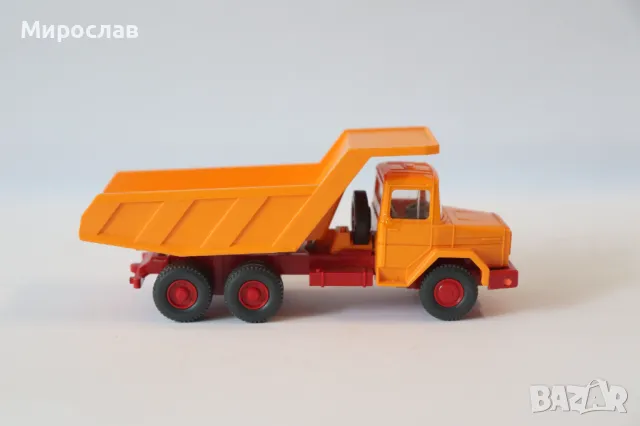 WIKING 1:87 H0 MAGIRUS DEUTZ САМОСВАЛ МОДЕЛ КАМИОН, снимка 5 - Колекции - 50112450