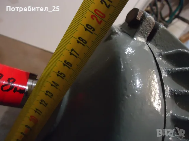 Трифазен ел.мотор 1,5KW. - 940 об/мин., снимка 5 - Електродвигатели - 56090474