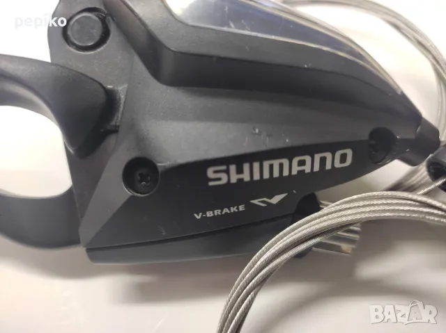 Продавам колела внос от Германия НОВИ команди SHIMANO ST-EF500-7R, снимка 3 - Части за велосипеди - 48324324