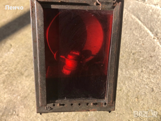 стара военна лампа /фенер/ - WWI-WWII - GERMANY, снимка 15 - Антикварни и старинни предмети - 50890330