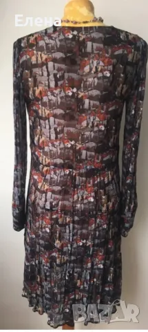 Рокля ADOLFO DOMINGUEZ.100% вискоза. размер M/S. , снимка 4 - Рокли - 50280085