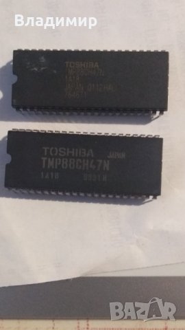 Процесор TOSHIBA  TMP88CH47N, снимка 3 - Друга електроника - 39305042