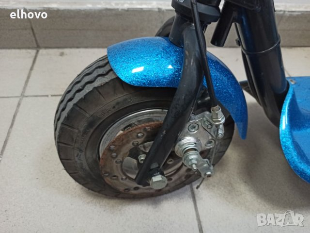 Бензинов скутер-тротинетка Blatino Blata, снимка 10 - Мотоциклети и мототехника - 31257680