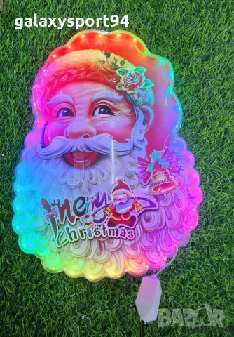 Лед коледна фигурка дядо коледа Лице фигурки  за лед коледна украса