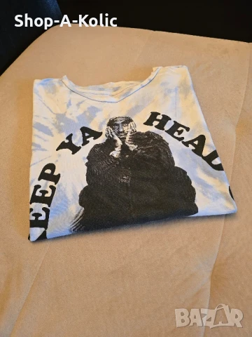 Original 2Pac Tupac Keep Ya Head Up Amaru Entertainment Tee, снимка 1