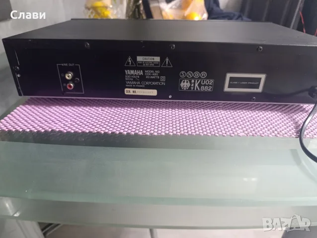 CD Yamaha CDX-480 , снимка 9 - MP3 и MP4 плеъри - 56507564