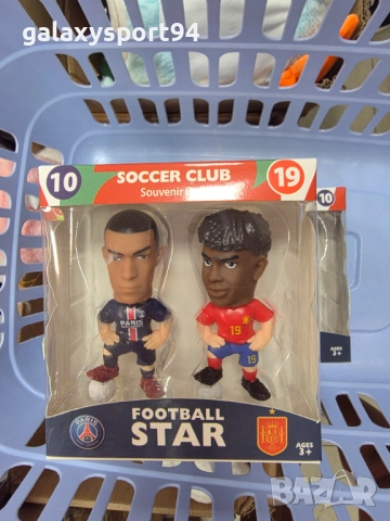 Роналдо, Меси, Ямал Ново ДЕтски Фигурки в кутия 2броя: 22лв,4броя:33лв, снимка 2 - Футбол - 51726688