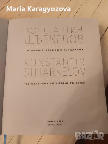 Константин Щъркелов, Самотникът скитник, каталог СГХГ, снимка 9 - Картини - 55981212