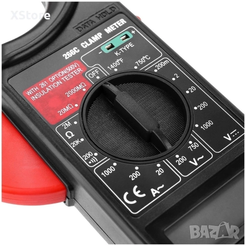 Цифров мултимер с амперклещи и дисплей, модел DT-266C, снимка 8 - Друга електроника - 52588802