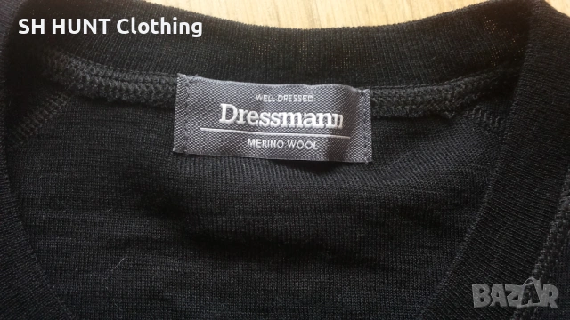 Dressmann Thermo Underwear 100% Merino Wool размер XL / XXL термо блуза - 1862, снимка 5 - Екипировка - 53090374