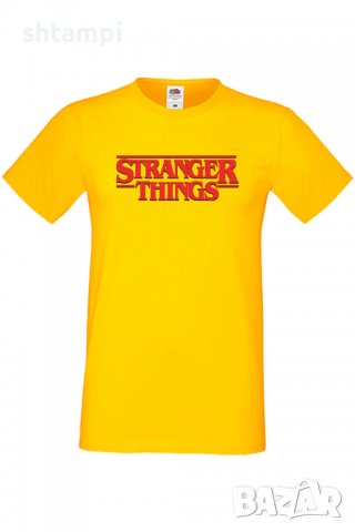 Мъжка тениска Stranger Things Logо,Филм,Сериал,, снимка 13 - Тениски - 37568267