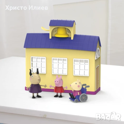 PEPPA PIG Пепа и приятели на училище, снимка 7 - Фигурки - 51261998