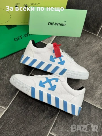 Off-White Дамски Маратонки👟Дамски Спортни Обувки Ъф Уайт Код E758, снимка 5 - Маратонки - 51315046