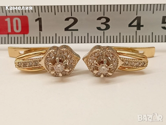 Руско злато , снимка 3 - Обеци - 52440150