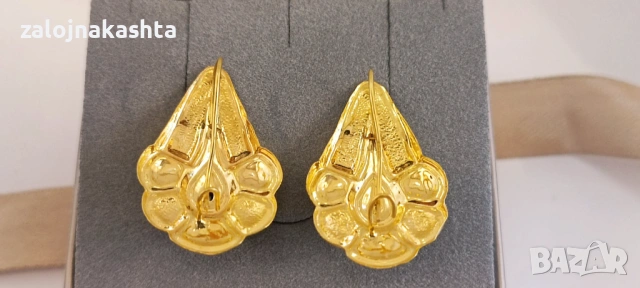 Златни обеци-3,81гр/18кр, снимка 6 - Обеци - 53324530