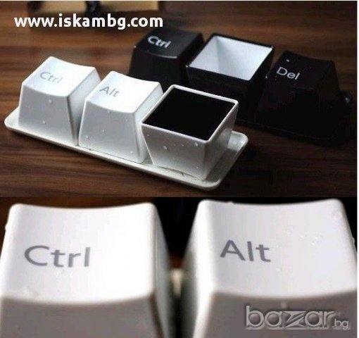0652 Комплект чаши Cntrl, Alt, Del, снимка 6 - Чаши - 30899675