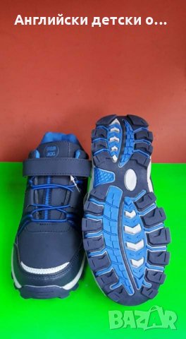 Английски детски кецове-боти , снимка 6 - Детски боти и ботуши - 35033090