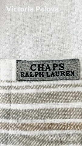 НОВА Карирана Риза Chaps Ralph Lauren | Винтидж Уникат от 90-те (Размер XL/2XL), снимка 4 - Ризи - 55967184