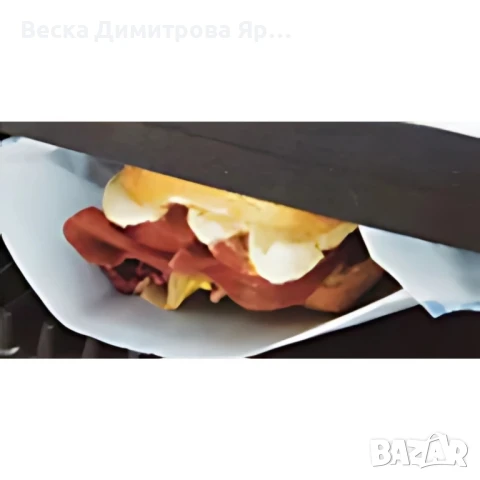 Торбички за сандвич тостер 3бр. NoStik, 15x20\20x20\20x25см., до 260°, бял, в плик, снимка 5 - Други - 50498775