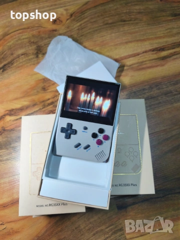 Конзолна игра ANBERNIC RG35XX Plus, 5000+ игри, 64GB Памет, Cortex-A9, GPU, RAM, Linux OS, снимка 10 - Nintendo конзоли - 50495022