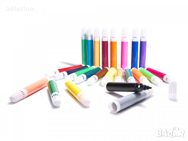 Художествен комплект за рисуване в куфар, 86 елемента, син, снимка 7 - Рисуване и оцветяване - 34470860