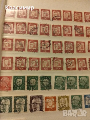 Пощенски марки Германия.120 бр., снимка 3 - Филателия - 51321674