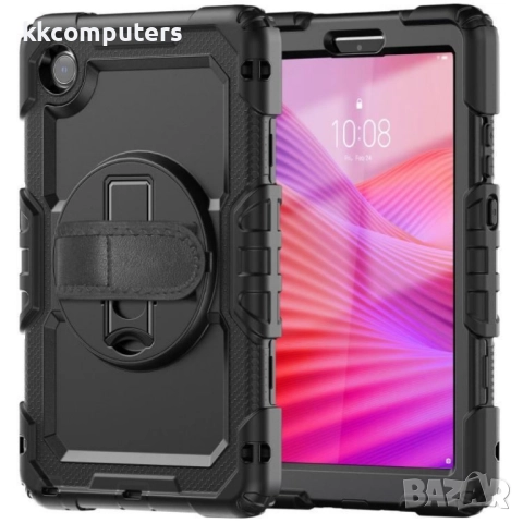 Удароустойчив силиконов калъф със задна част от PC и Лента през рамо за ZTE nubia Flip2 / Lenovo Tab, снимка 12 - Калъфи, кейсове - 51973875