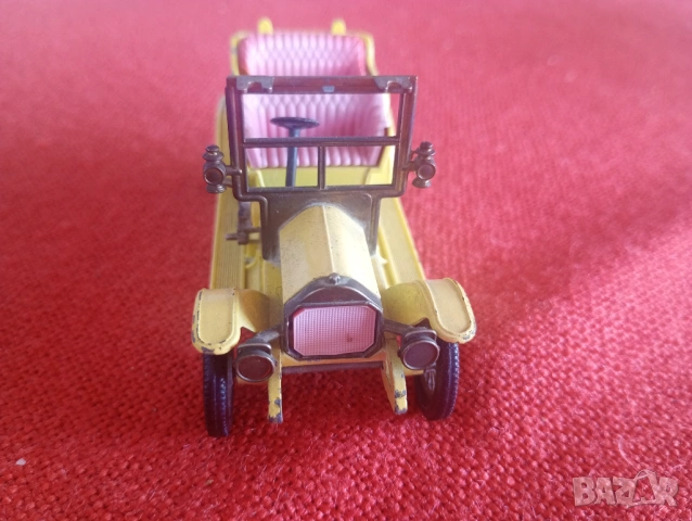 1/43 MATCHBOX SPYKER 1904 КОЛИЧКА PEUGEOT РЕТРО МОДЕЛ, снимка 3 - Колекции - 54087306