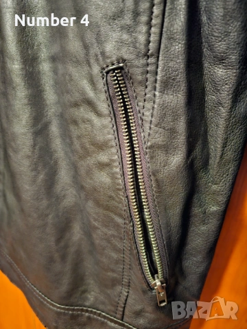 Мъжко кожено яке, снимка 4 - Якета - 53992690