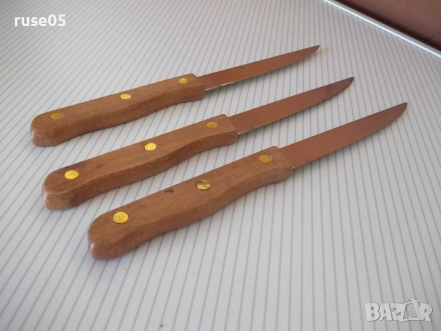 Лот от 3 бр. ножа "Kitchen Expert-Super Lady" нови, снимка 7 - Прибори за хранене, готвене и сервиране - 51953582