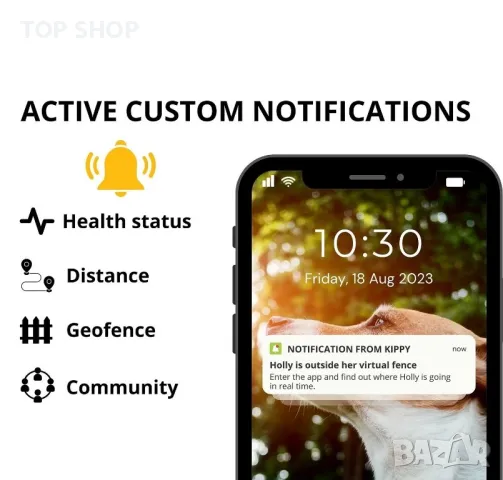 Kippy EVO GPS локатор за кучета, снимка 2 - За кучета - 48748597