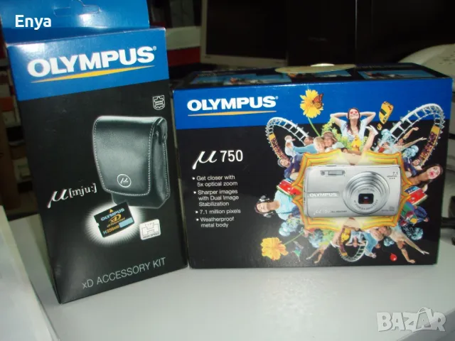 Фотоапарат Олимпус (Olympus) Mju 750, 7.1 Mpixel, 5x, снимка 7 - Фотоапарати - 49687341