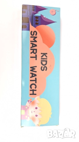 Нов Детски Смарт Часовник - Син Цвят, снимка 4 - Смарт гривни - 52923322