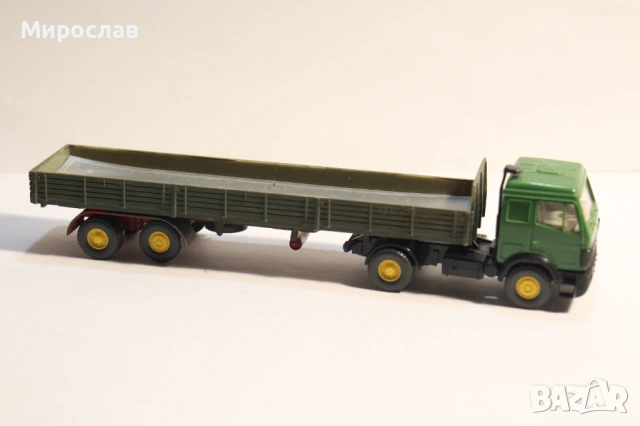 WIKING H0 1/87 MERCEDES BENZ КАМИОН КОЛИЧКА МОДЕЛ, снимка 5 - Колекции - 53017704