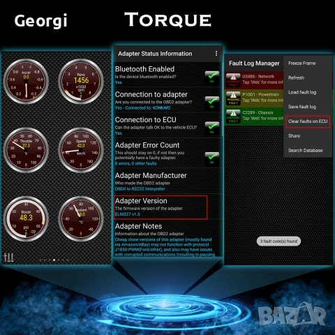 OBD 2, снимка 3 - Аксесоари и консумативи - 53380609