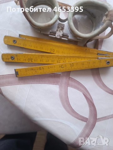 Стари очила и метър, снимка 7 - Други ценни предмети - 52442928