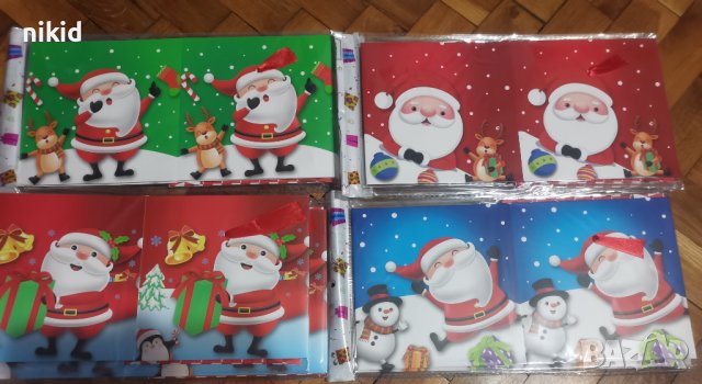 15*15*15 см  Коледна Картонена подаръчна кутия подаръчни кутии подарък коледни торбичка торбички, снимка 2 - Други - 42894963