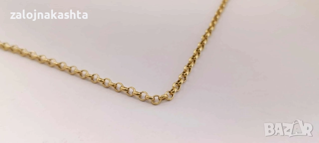 Нов-Златен синджир-3,48гр/14кр, снимка 2 - Колиета, медальони, синджири - 52272912