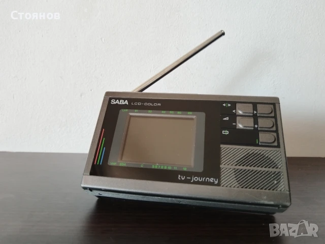 SABA TV-Journey TV mobile TV LCD colore UHF VHF AV , снимка 1