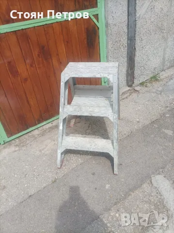 Алуминиева стълба, сгъваема, снимка 1